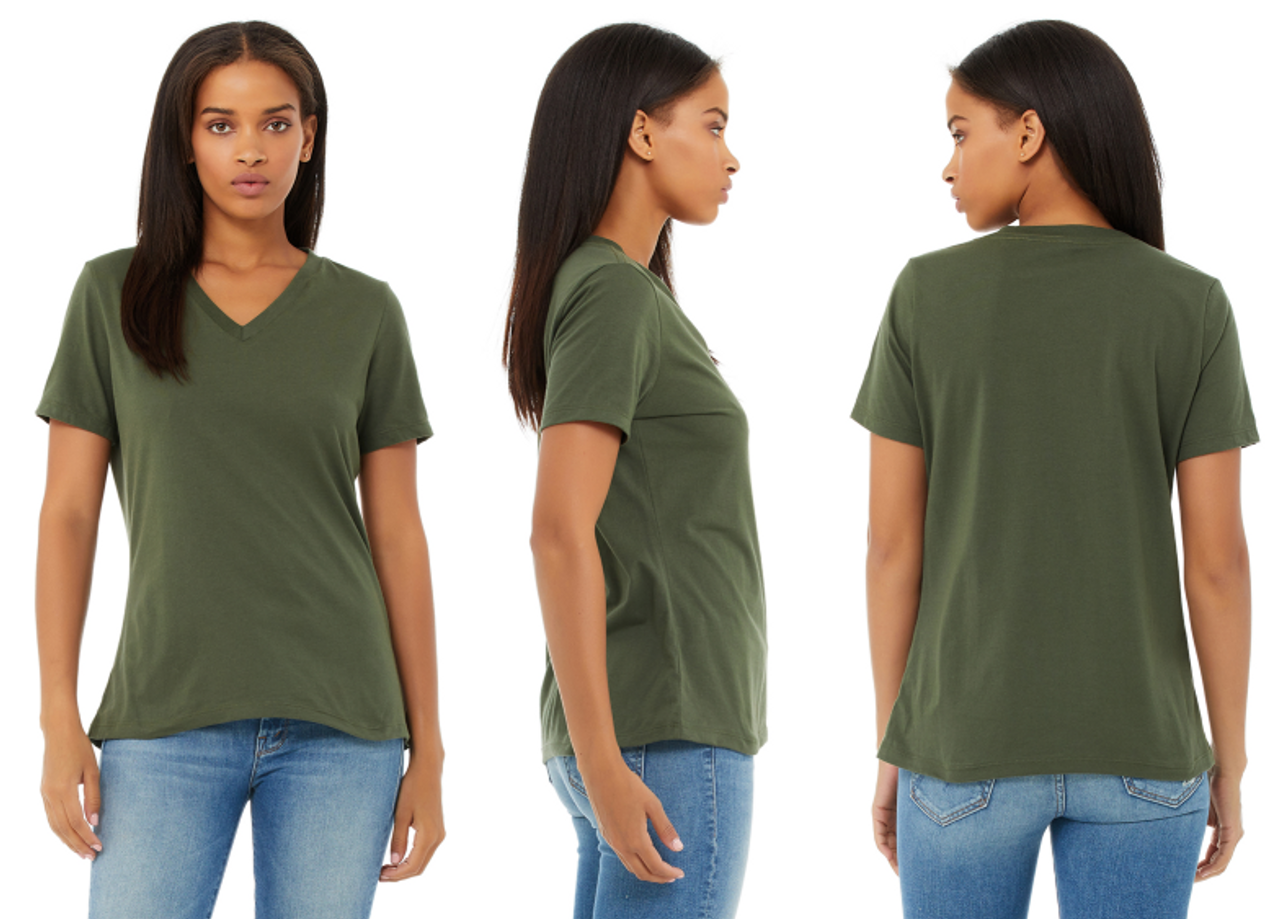 Women's Relaxed Fit V-neck